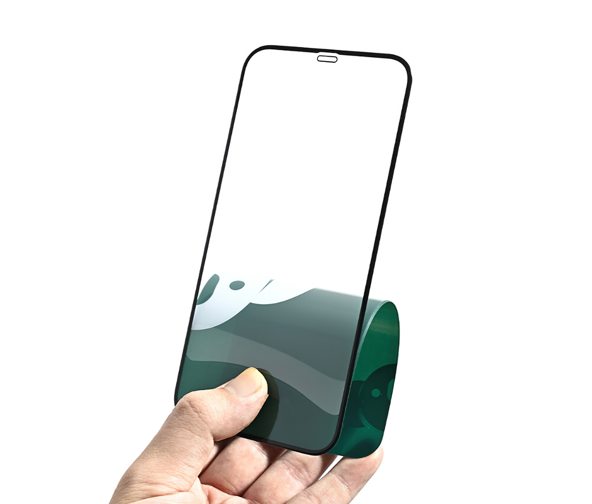 Bear Super Hard Screen Protector Film for Apple iPhone 17e / 16e / 14 / 13 Pro / 13, Tempered Glass, Full Glue, 3D, Black