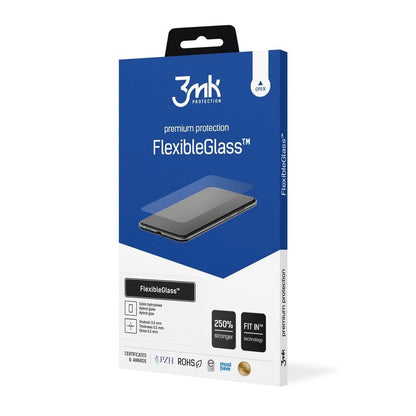 3MK FlexibleGlass Screen Protector for Motorola Edge 70 Max, Flexible Glass, Full Glue