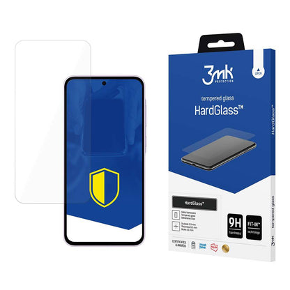 3MK HardGlass Screen Protector for Samsung Galaxy A55 5G A556 / A35 5G A356, Tempered Glass, Full Glue