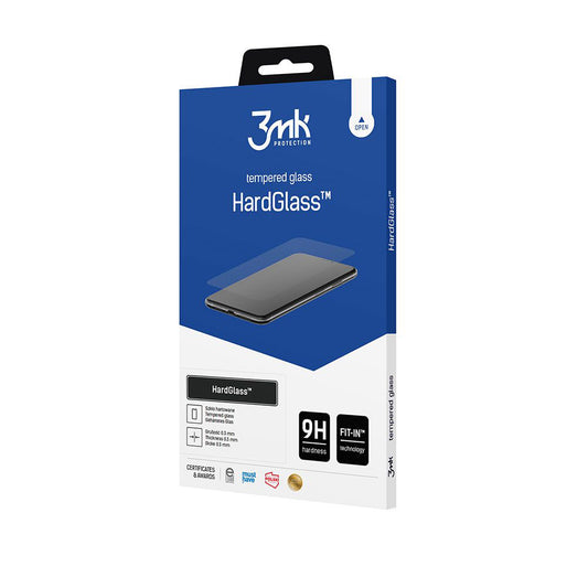 3MK HardGlass Screen Protector for Samsung Galaxy S25 S931 / S24 S921, Tempered Glass, Full Glue