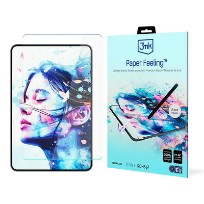 3MK Paper Feeling Screen Protector for Apple iPad Air 11 (2026) / Air 11 (2025), Plastic, Set of 2 pieces