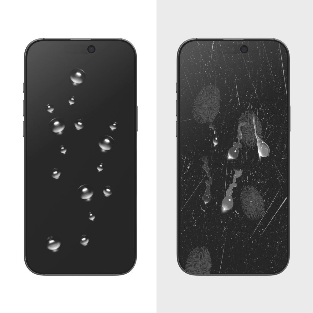 Privacy Tech-Protect Spy+ Screen Protector for Apple iPhone 17 Pro Max / 16 Pro Max, Tempered Glass, Full Glue, Set of 2 pieces