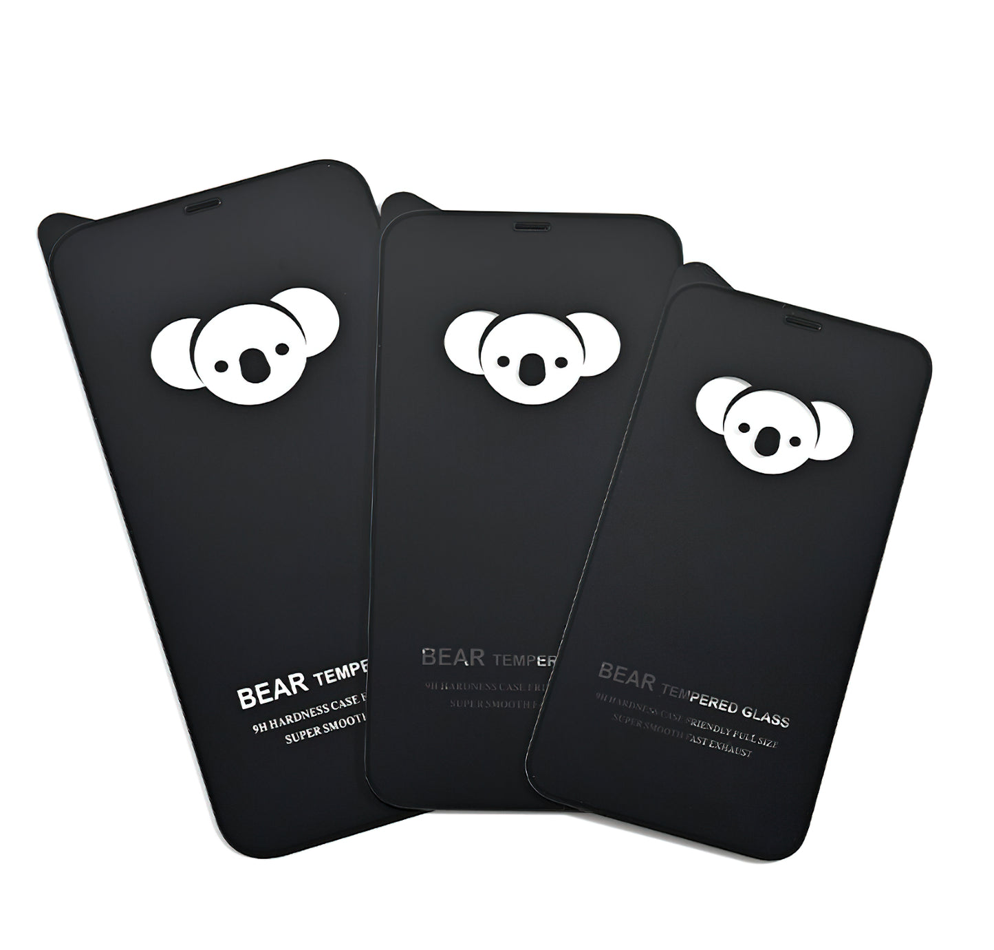 Privacy Bear Screen Protector for Apple iPhone 17 Pro Max, Tempered Glass, Full Glue