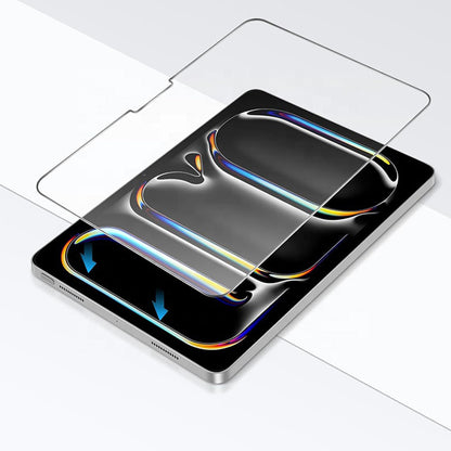 Blueo HD Screen Protector Film for Apple iPad (2025) / (2022), Tempered Glass, Full Glue