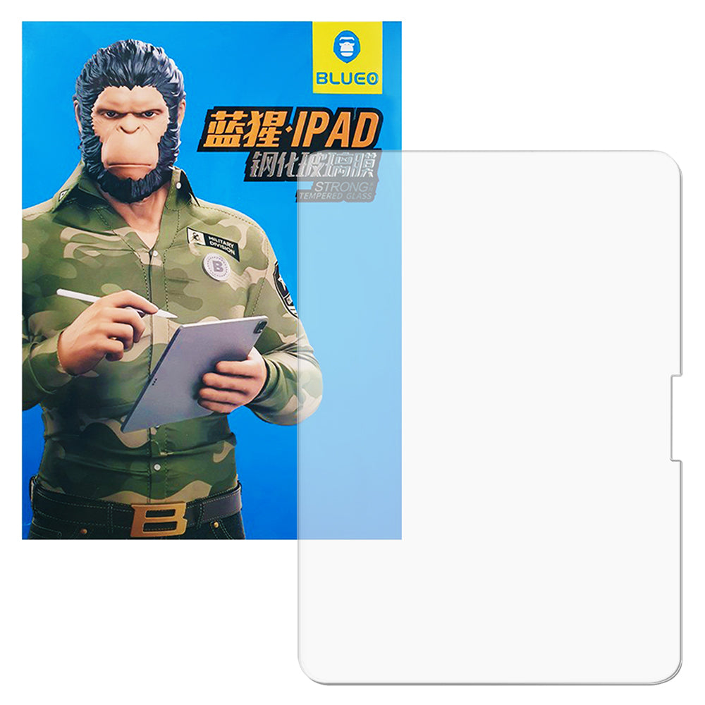Blueo HD Screen Protector Film for Apple iPad Air (2022) / Pro 11 (2021) / Air (2020) / Pro 11 (2020), Tempered Glass, Full Glue
