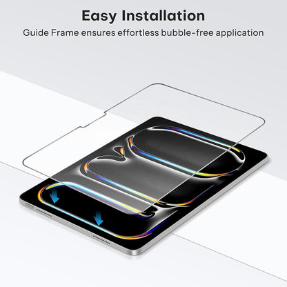 Blueo HD Screen Protector Film for Apple iPad Air (2022) / Pro 11 (2021) / Air (2020) / Pro 11 (2020), Tempered Glass, Full Glue
