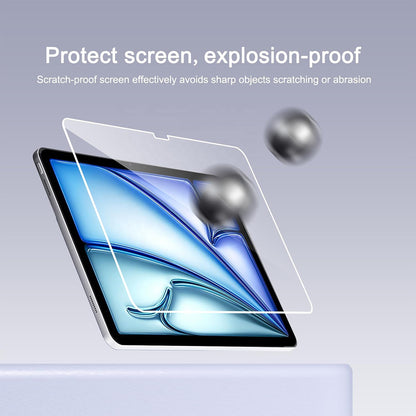 Blueo HD Screen Protector Film for Apple iPad Pro 12.9 (2022) / Pro 12.9 (2021) / Pro 12.9 (2020), Tempered Glass, Full Glue