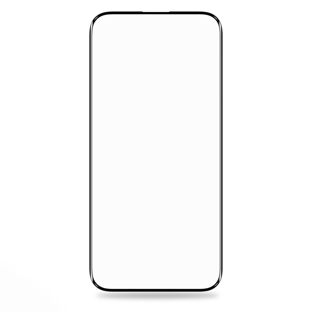 Blueo Silk HD Screen Protector Film for Apple iPhone XR, Tempered Glass, Full Glue, Set of 5 Pieces, 2.5D, Black