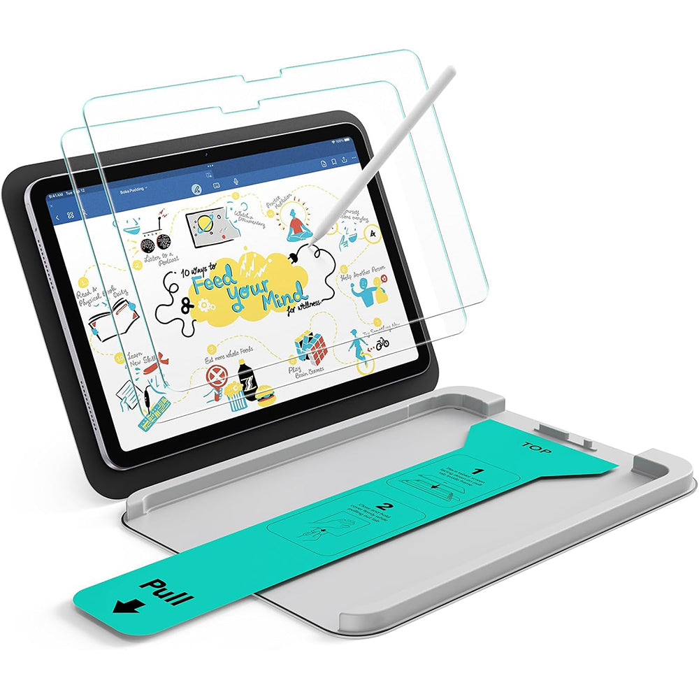 ESR Paper Feel UltraFit Screen Protector for Apple iPad Air 13 (2026) / Air 13 (2025), Plastic, Set of 2 Pieces