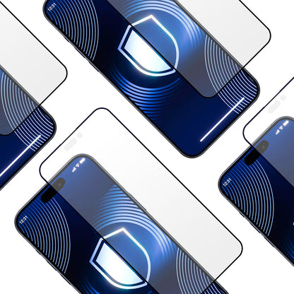 Matte Screen Protector 3MK HardGlass Max for Apple iPhone 17 Pro Max, Tempered Glass, Full Glue, Black