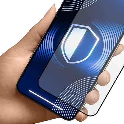 Matte Screen Protector 3MK HardGlass Max for Apple iPhone 17 Pro Max, Tempered Glass, Full Glue, Black