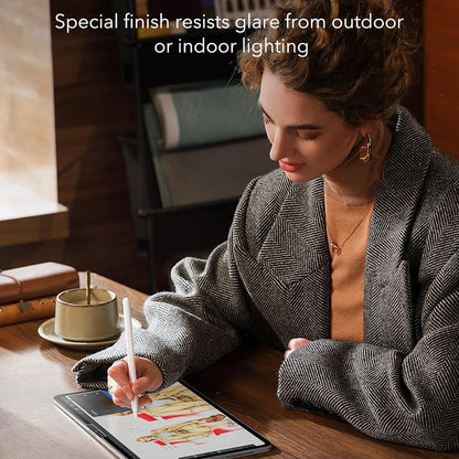 Matte ESR Paper Feel Screen Protector for Apple iPad Air 13 (2025) / Air 13 (2024), Plastic, Full Glue, Set of 2 Pieces