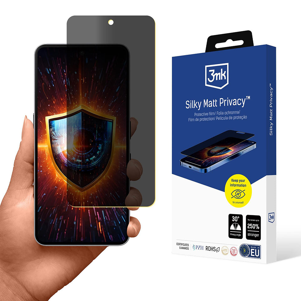 Matte Privacy Screen Protector 3MK Silky for Nothing Phone (3a) / Phone (3a) Pro, Plastic