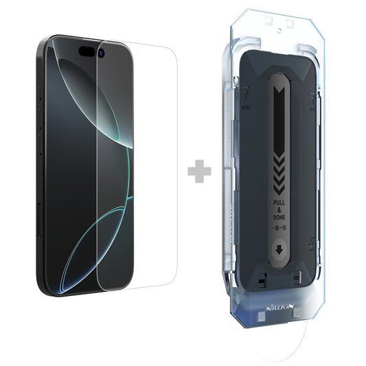 Nillkin H+ Pro Screen Protector with Applicator for Apple iPhone 16 Pro Max, Tempered Glass, Full Glue