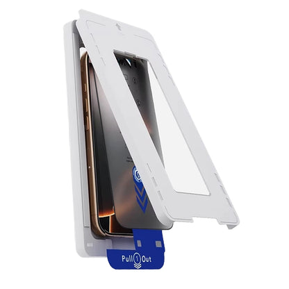 Anank 2X Reinforced Privacy Screen Protector for Apple iPhone 16, Tempered Glass, Full Glue, 2.5D