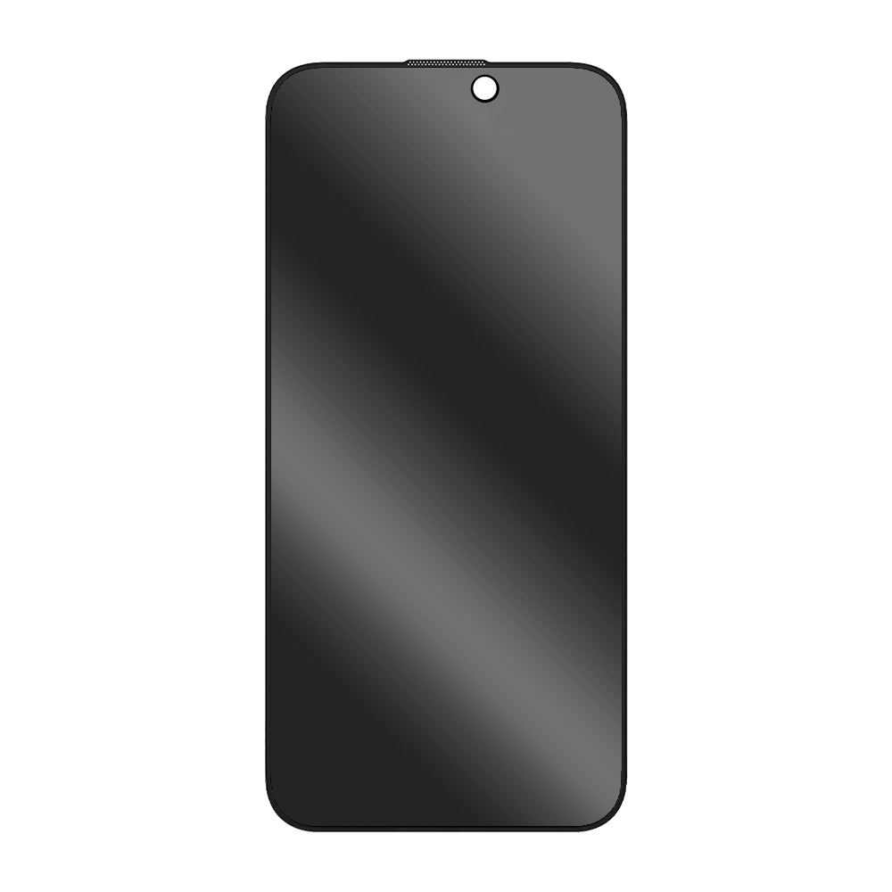 Blueo Anti-Peep Privacy Screen Protector Film for Apple iPhone 14 Plus / 13 Pro Max, Tempered Glass, Full Glue