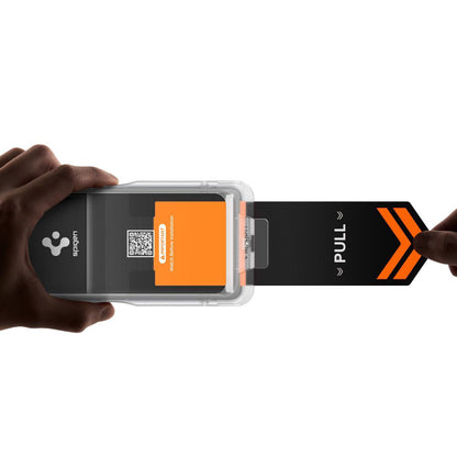 Spigen GlastR EZ FIT Pro HD Privacy Screen Protector for Samsung Galaxy S26 S942, Tempered Glass, Full Glue, Set of 2 pieces AGL11096