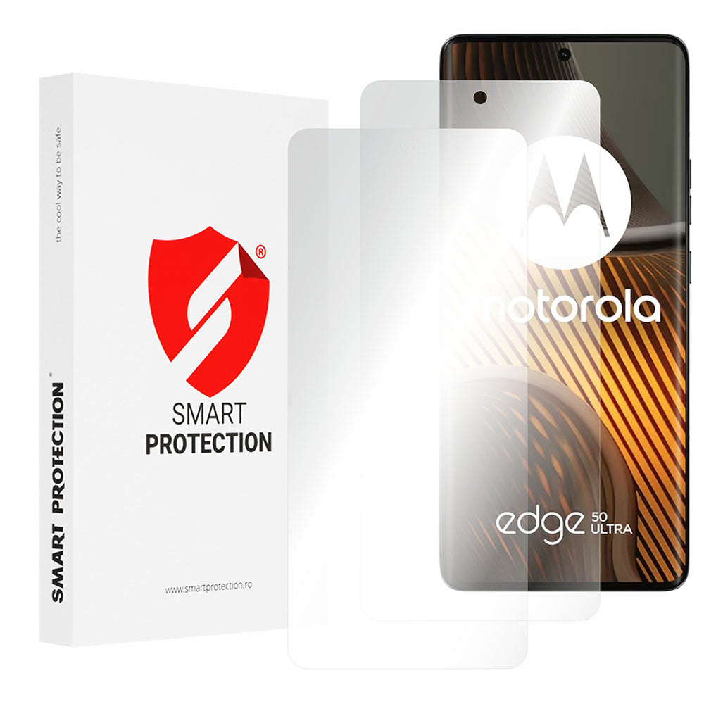 Smart Protection Premium Classic Screen Protector for Motorola Edge 50 Ultra, Plastic, Set of 2 pieces