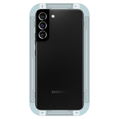Spigen GlastR EZ FIT Screen Protector for Samsung Galaxy S22 5G S901, Tempered Glass, Full Glue, Set of 2 pieces AGL04151