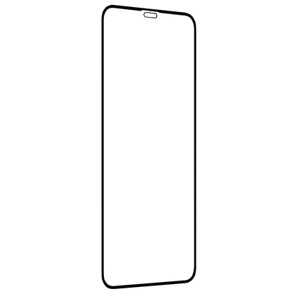 Techsuit Screen Protector Film for Apple iPhone 11 / XR, Tempered Glass, Full Glue, 111D, Black