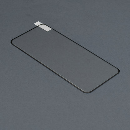 Techsuit Screen Protector Film for Oppo Reno10, Tempered Glass, Full Glue, 111D, Black