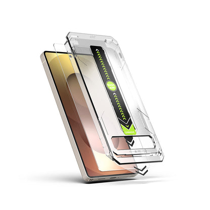 Techsuit TitanGlass CrystalHD Screen Protector for Samsung Galaxy S25 S931 / S24 S921, Tempered Glass, Full Glue