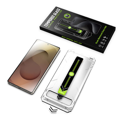 Techsuit TitanGlass CrystalHD Screen Protector for Samsung Galaxy S25 S931 / S24 S921, Tempered Glass, Full Glue
