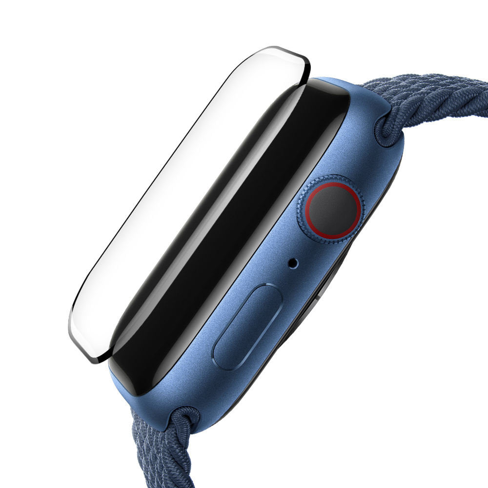 Blueo High Molecule Protective Film for Apple Watch 40mm Series, Tempered Glass, Black