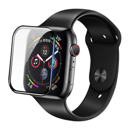 Blueo High Molecule Protective Film for Apple Watch 44mm Series, Tempered Glass, Black