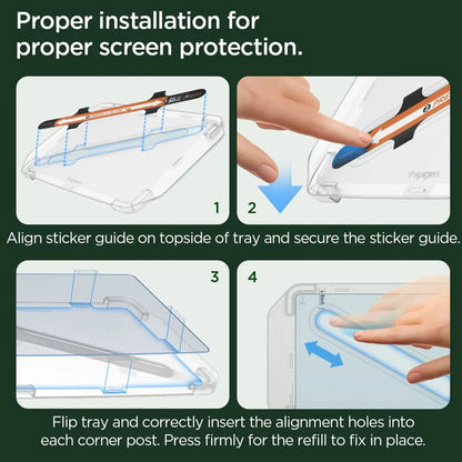 Spigen GlastR EZ FIT Anti-Glare Screen Protector for Tesla 3 (2021 - 2023), Tempered Glass AGL04338