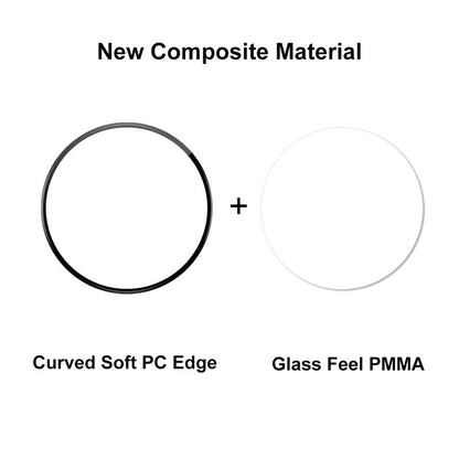 Techsuit Nano Flex Protection Film for Huawei Watch GT 6 41mm, Set of 2 pieces, Plastic, Black