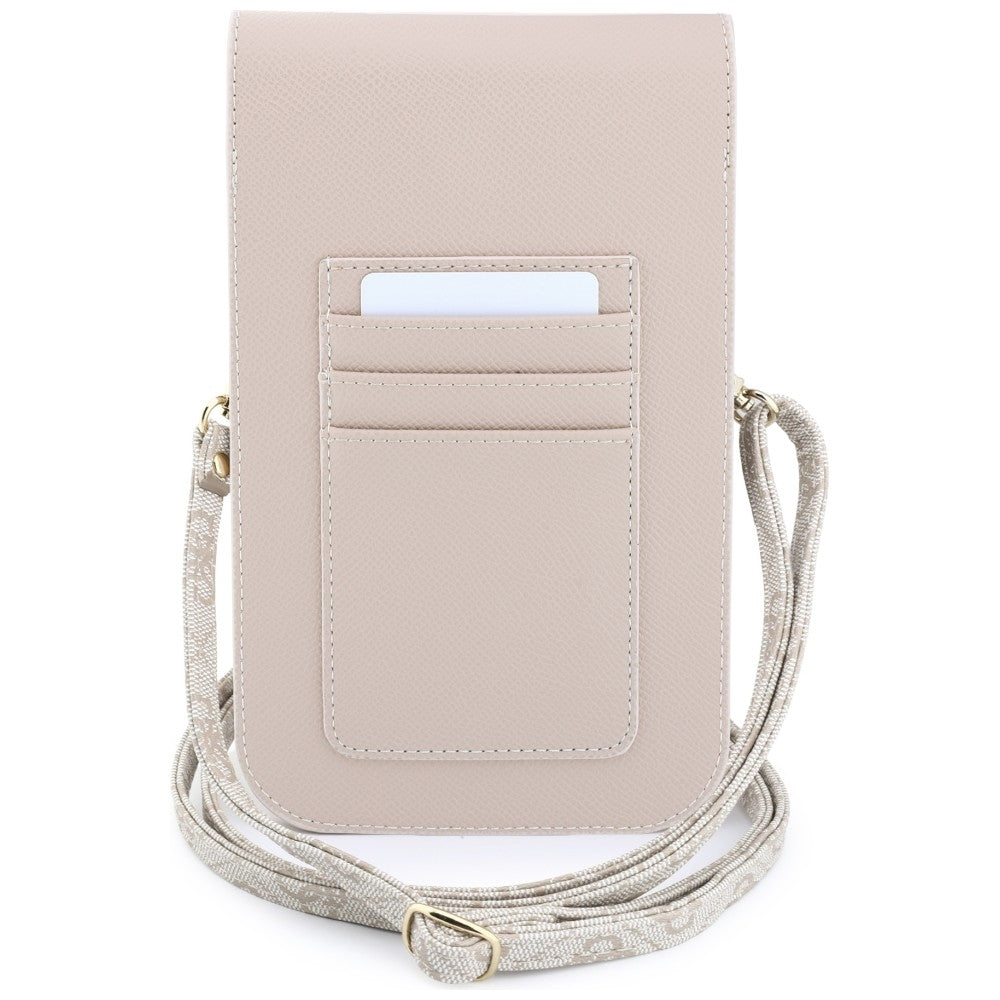 Universal Phone Bag, Guess, 4G Grained Classic Logo, Pink
