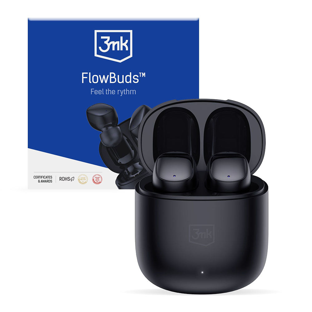 Handsfree Bluetooth 3MK FlowBuds, TWS, Black