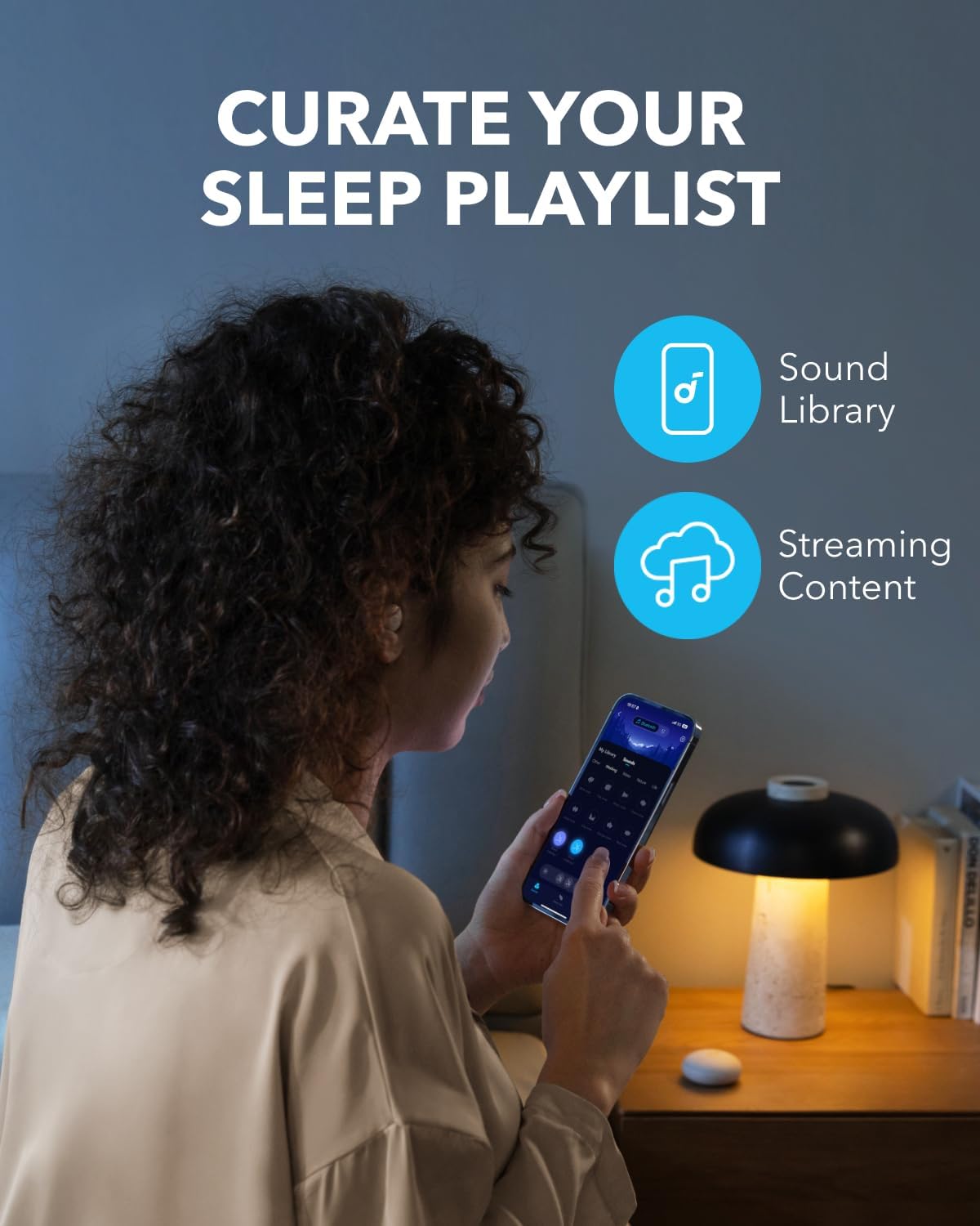 Bluetooth Handsfree Bluetooth Anker SoundCore Sleep A20, TWS, White A6611G21 