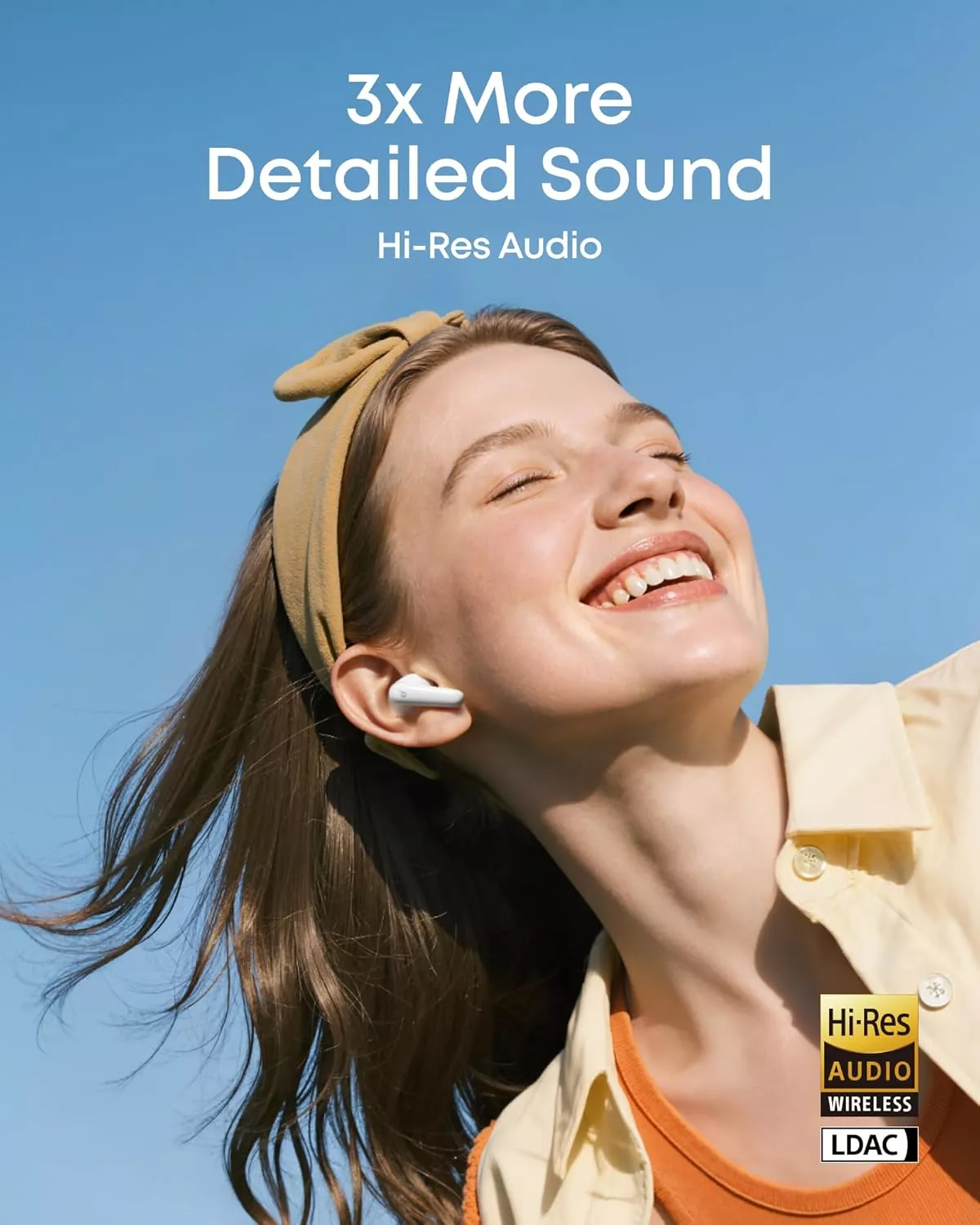 Bluetooth Handsfree Anker SoundCore R60i, TWS, ANC, White D1202G21