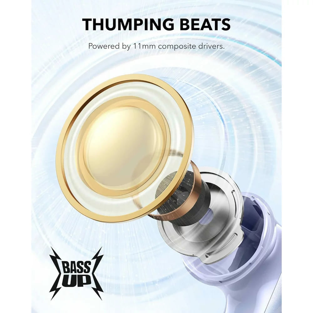 Handsfree Bluetooth Anker SoundCore P40i, TWS, ANC, Purple A3955GQ1