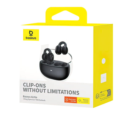 Baseus AirGo 1 Ring Bluetooth Handsfree, TWS, Black A00069201113-00