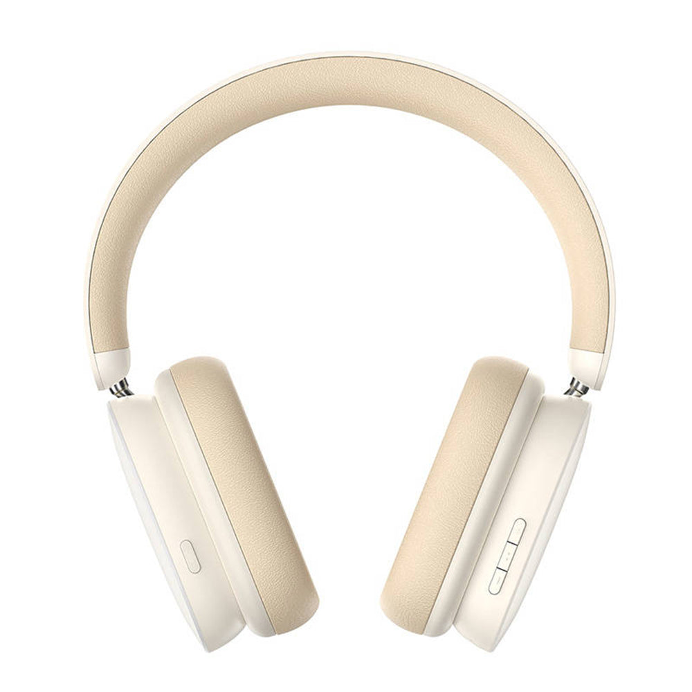 Handsfree Bluetooth Baseus Bowie H1, A2DP, ANC, Cream NGTW230202