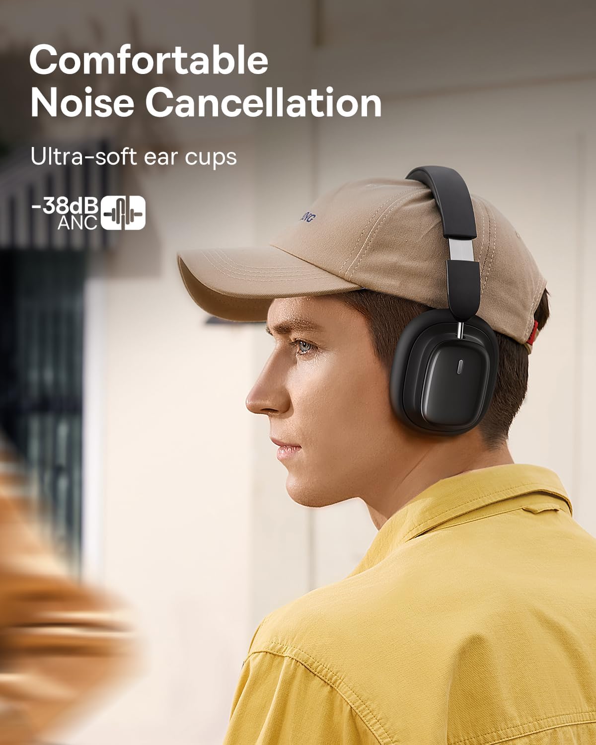 Baseus H1i Bluetooth Handsfree, A2DP, ANC, Black A00050402113-00