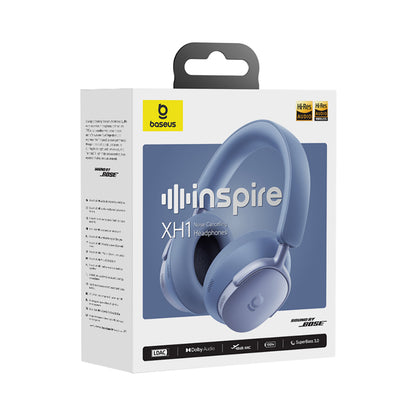 Handsfree Bluetooth Baseus Inspire XH1 Sound by Bose, A2DP, ANC, Blue A0203601