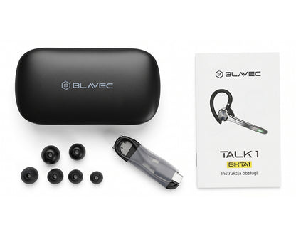 Blavec Talk 1 Bluetooth Handsfree, MultiPoint, A2DP, Black