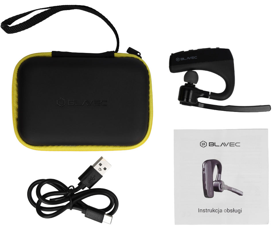 Blavec Voyager 1 Bluetooth Handsfree, MultiPoint, A2DP, Black