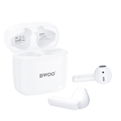 Bluetooth Handsfree BWOO BW94, TWS, White