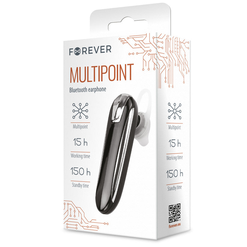 Handsfree Bluetooth Forever FBE-01, MultiPoint, Black 