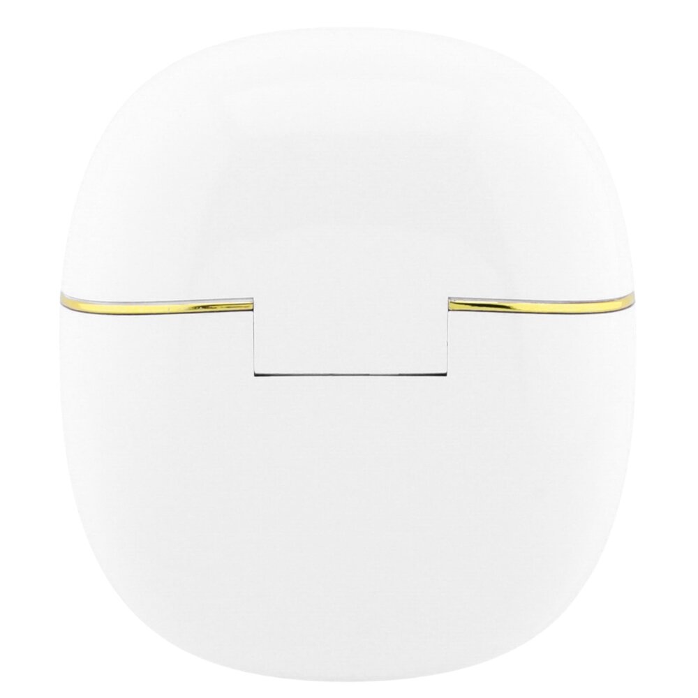 Handsfree Bluetooth Guess Glossy Gold Line Classic, TWS, White