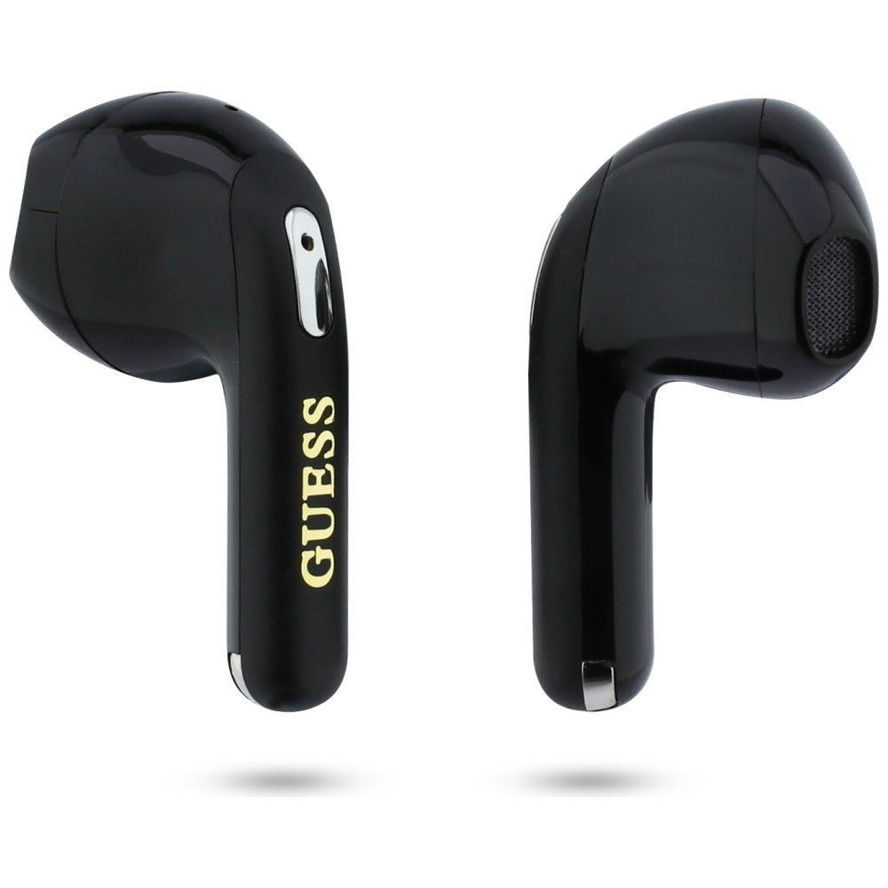 Handsfree Bluetooth Guess Script Print, TWS, Black