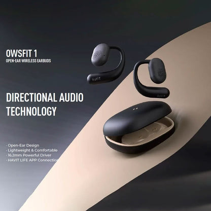 HAVIT OWS914 Bluetooth Handsfree, TWS, Black