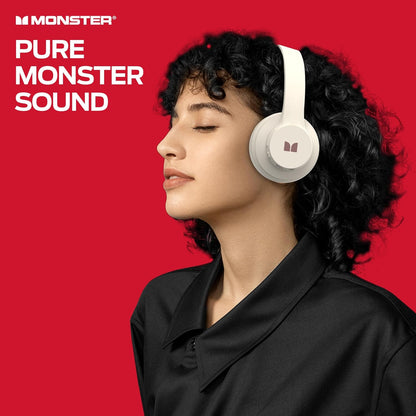 Bluetooth Handsfree Monster Mission 100, MultiPoint, A2DP, ANC, White