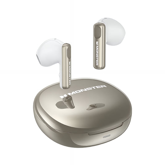 Bluetooth Handsfree Monster N-Lite 209, TWS, Silver