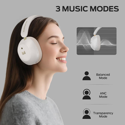 Bluetooth Handsfree Monster Persona 6th, MultiPoint, A2DP, ANC, White